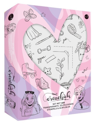 CreaChick stempelset