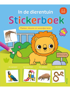 In de dierentuin Stickerboek
