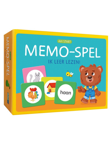 Ik leer lezen! Memo-spel (AVI start)