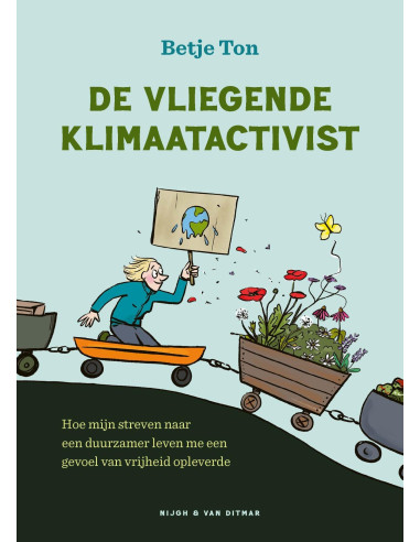 De vliegende klimaatactivist