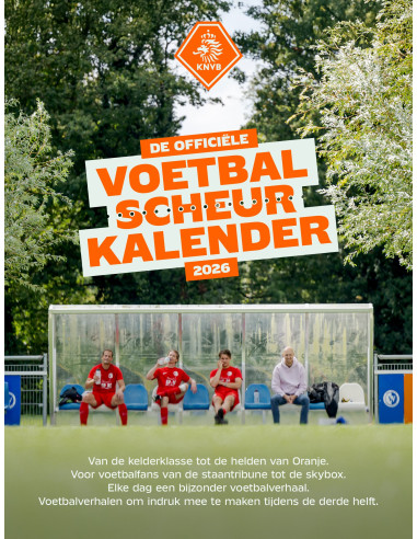De officiële voetbalscheurkalender 2026