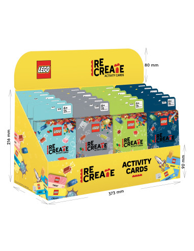 Lego ReCreate Activity Cards Display (ge