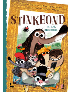 Stinkhond in het museum