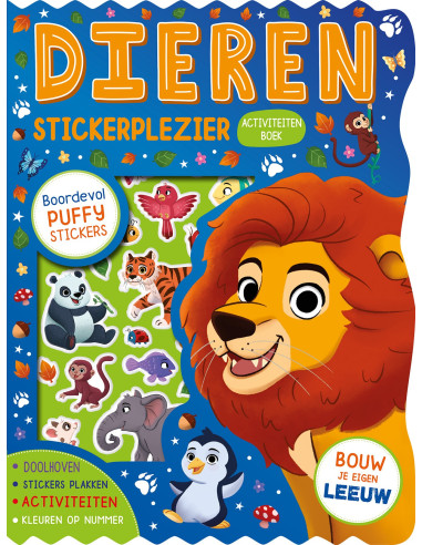 Dieren - Stickerplezier activiteitenboek