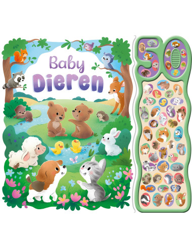 Babydieren - 50-geluidenboek