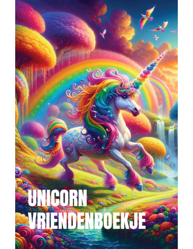 Unicorn Vriendenboekje Meisje
