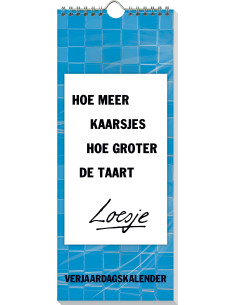 Verjaardagskalender Loesje...