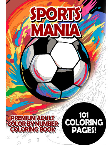 Sports Mania - Premium Adult Color By Nu