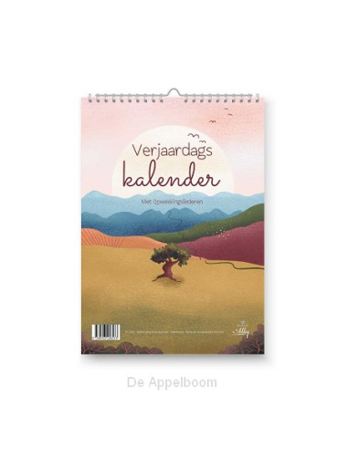 Verjaardagskalender Marjoleins Creations