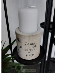 Kaarsenstandaard rustiek Ga...