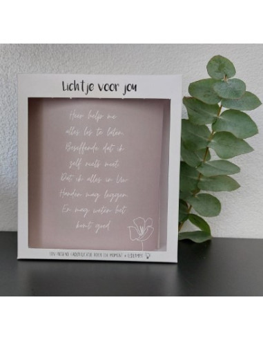 Lichtje voor jou - Heer help me