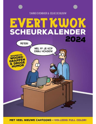 Evert Kwok Scheurkalender / 2024