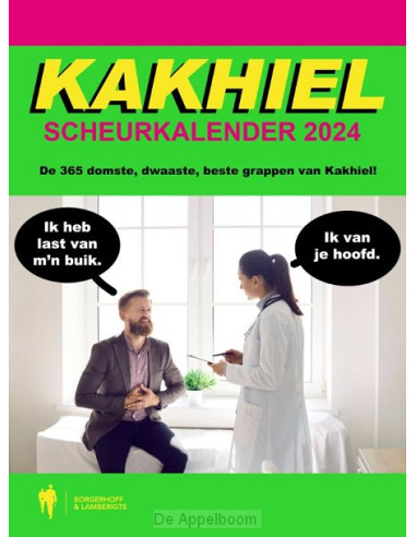 Kakhiel scheurkalender 2024