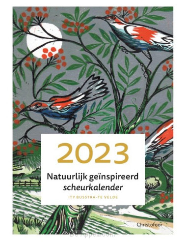 Natuurlijk geïnspireerd scheurkalender /