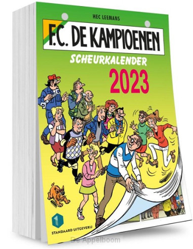 F.C. De Kampioenen Scheurkalender / 2023