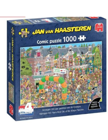 Nijmegen 100 jaar gaststad 4Daagse 1000s