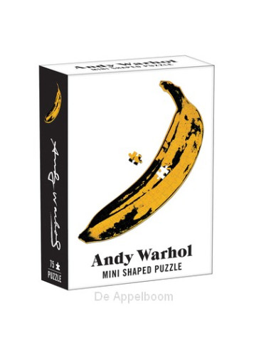 Andy Warhol Mini Shaped Puzzle Banana