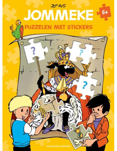 Jommeke: Puzzelen met stickers