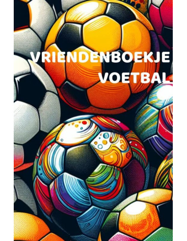 Vriendenboekje Voetbal Jongens