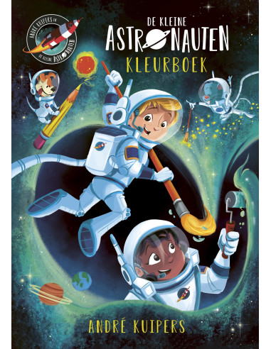 De kleine astronauten kleurboek
