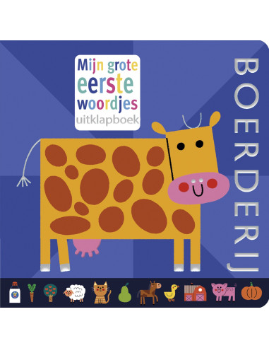 Mijn grote eerste woordjes uitklapboek -