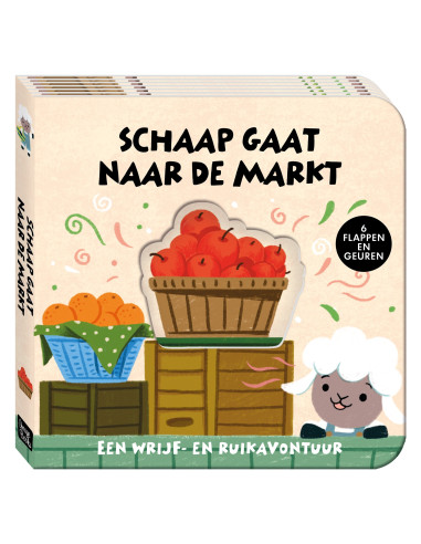 Een wrijf- en ruikavontuur - Schaap gaat