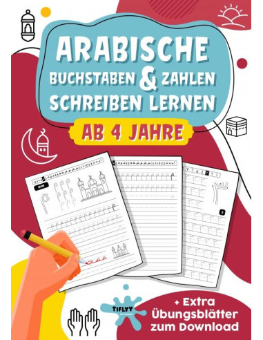 Arabische Buchstaben & Zahlen schreiben 