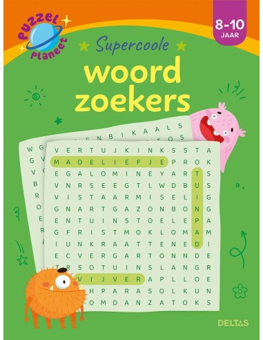 Puzzelplaneet - Supercoole woordzoekers 