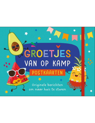 Groetjes van op kamp - Postkaarten (zome