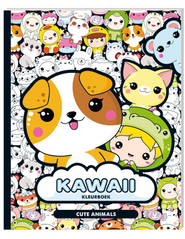 Kawaii Kleurboek - Cute Animals