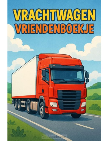 Vrachtwagen Vriendenboekje
