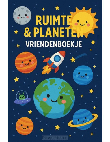 Ruimte & Planeten Vriendenboekje