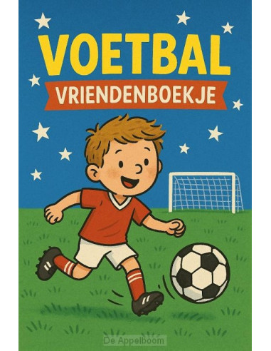 Voetbal vriendenboekje
