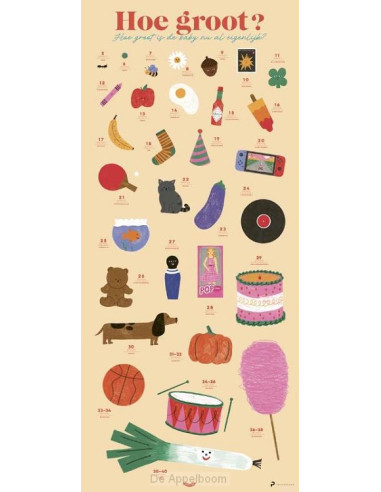 Poster Babygroeiposter