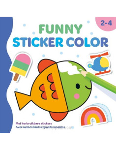 Funny Sticker Color (2-4...