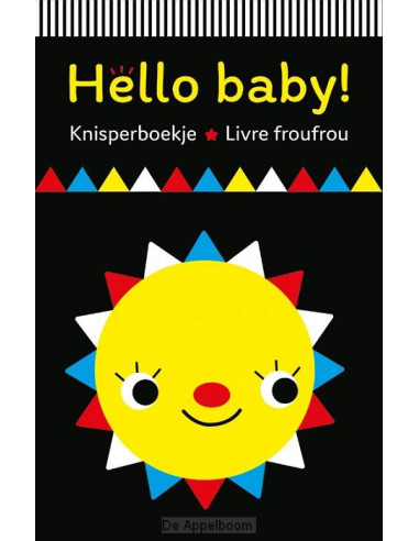Knisperboekje Hello baby! / Livre frou-f