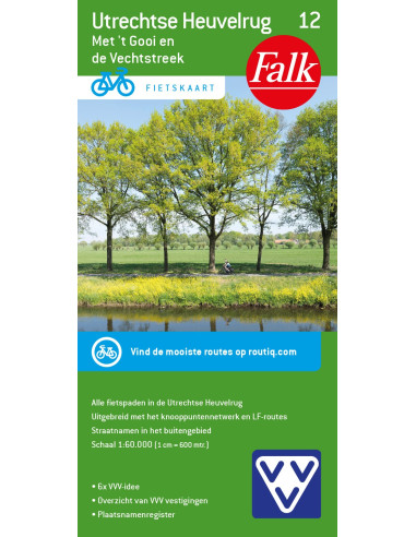 FALK VVV FIETSKAART 12 UTRECHTSE HEUVELR