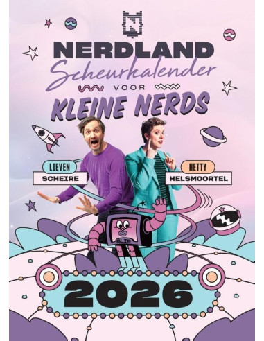 Scheurkalender voor Kleine Nerds 2026