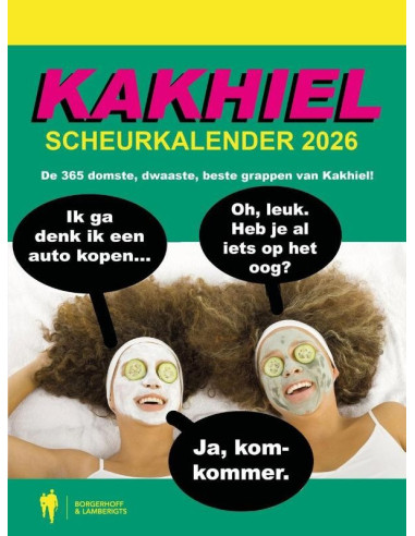 Kakhiel scheurkalender 2026