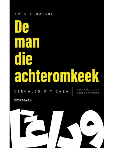 De man die achteromkeek