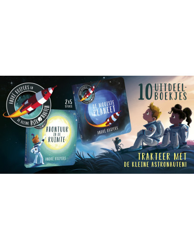 De kleine astronauten - uitdeelboekjes