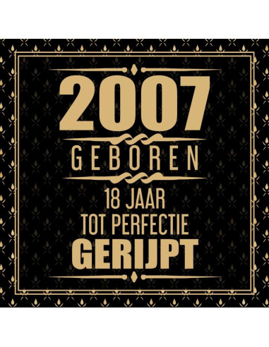 2007 Geboren 18 Jaar Tot Perfectie Gerij