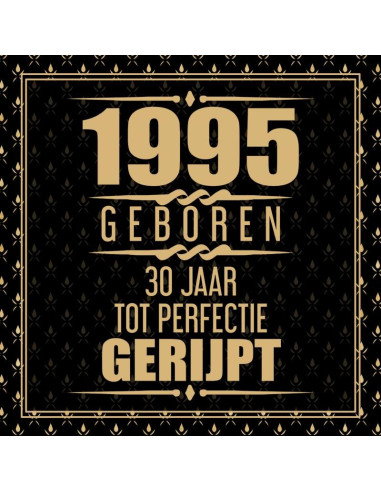 1995 Geboren 30 Jaar Tot Perfectie Gerij