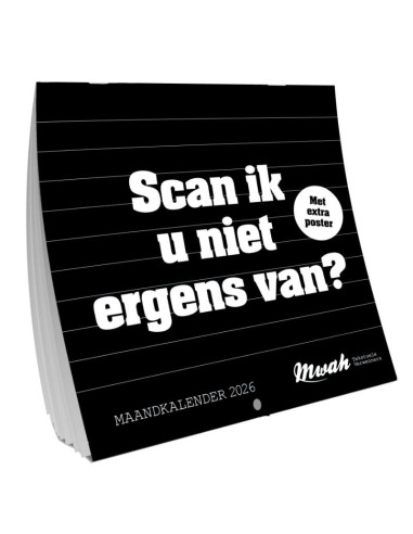 MWAH Amerikaanse kalender - 2026
