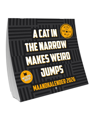 Make that the cat wise Amerikaanse kalen