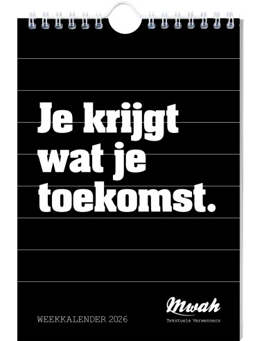 Mwah weekkalender - 2026