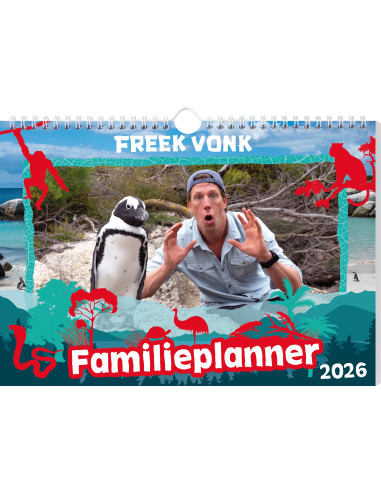 Freek Vonk familieplanner - 2026