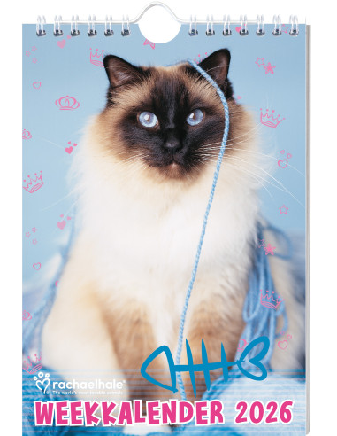 Rachael Hale Katten weekkalender - 2026