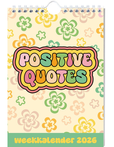 Positive quotes weekkalender - 2026