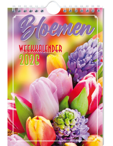 Bloemen weekkalender - 2026